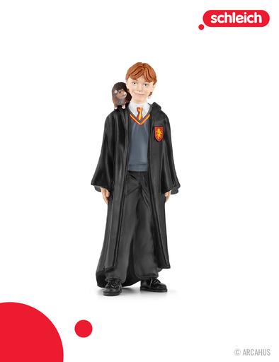 Ron Weasley & Croûtard - Figurine Schleich Harry Potter Wizarding World