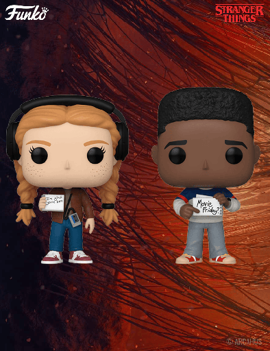 Max & Lucas 2 pack- Figurine Funko POP! Moment Stranger Things Saison 4