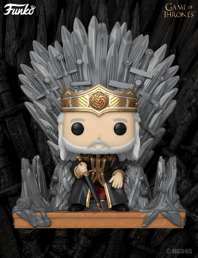 Viserys on the Iron Throne n° 12 - Figurine Funko POP! Deluxe House of the Dragon