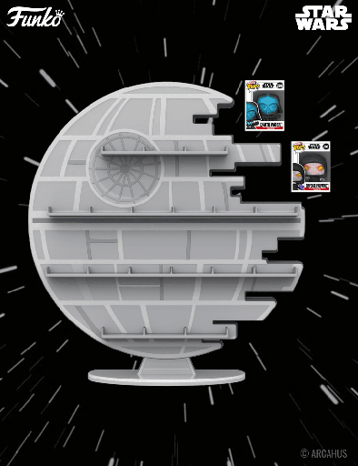 Death Star (L'Étoile de la mort) - Funko Bitty POP! Display Star Wars