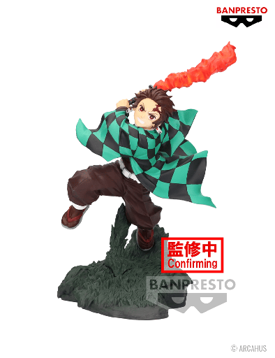 Tanjiro Kamado - Figurine 9 cm Demon Slayer Combination Battle 1/2 Banpresto