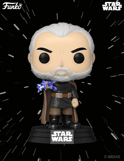 Comte Dooku n° 744 - Figurine Funko POP! Star Wars Darkside