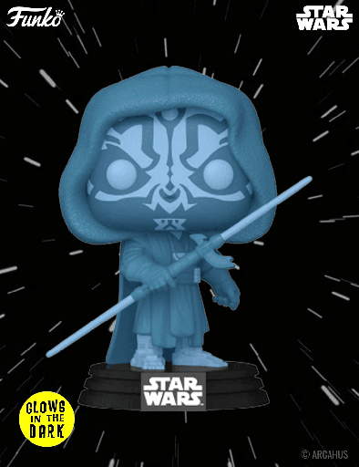 Darth Maul (Glow) n° 740 - Figurine Funko POP! Star Wars Darkside