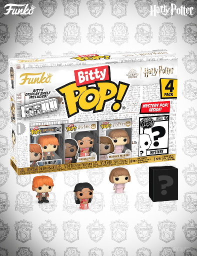 Pack de 4 figurines - Funko Bitty POP! Harry Potter Série 3