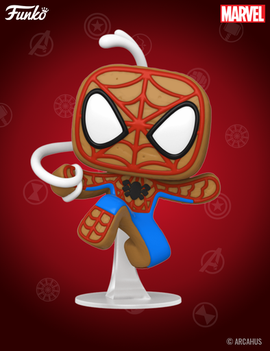 Spider-Man (Gingerbread) n° 939 - Figurine Funko POP! Marvel Pain d'épices