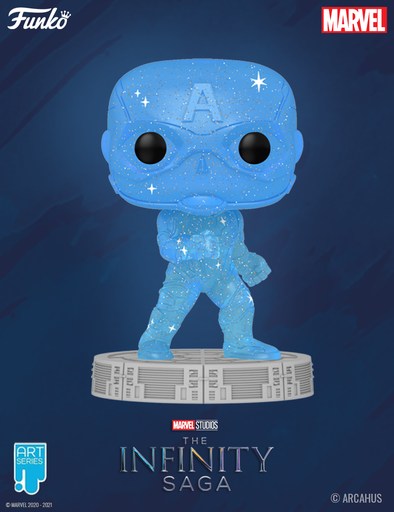 Captain America n°46 - Figurine Funko POP! Marvel Infinity Saga Art Series