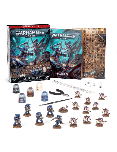 Set de Découverte Warhammer 40,000 - Figurine Miniature Warhammer 40,000 (Français)