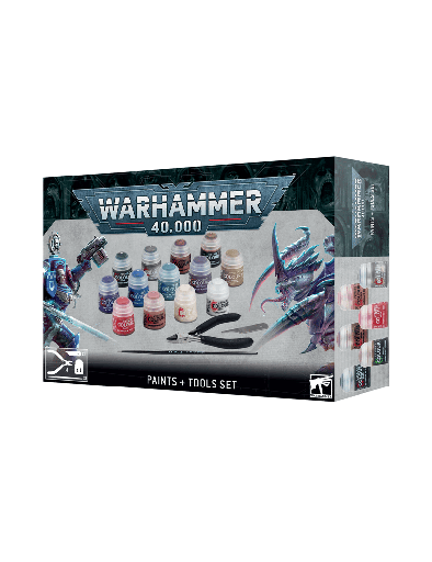 Set de Peintures + Outils - Figurine Miniature Warhammer 40,000