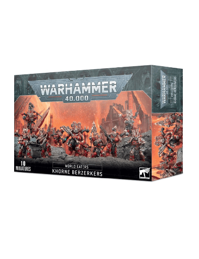 Berserkers de Khorne - Figurine Miniature Warhammer 40,000 World Eaters