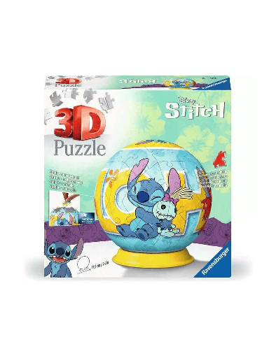 Stitch - Puzzle 3D 72P Disney Stitch